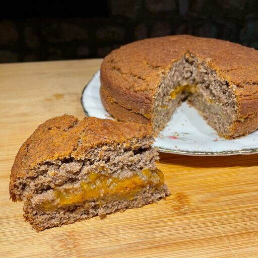 torta grano saraceno e nocciole